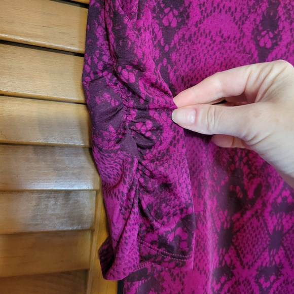 Apt.9 Women's Short Sleeve Cinched Top NWT - Picture 7 of 7